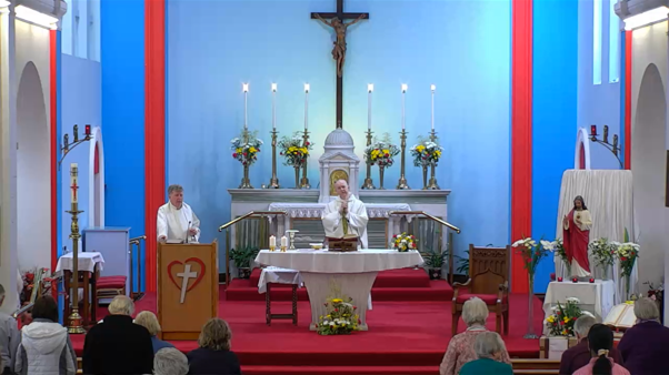 MSC Novena to the Sacred Heart 2026 - Fr John Fitzgerald MSC introduces Fr John H. Walsh OP at the Sacred Heart Church on the Western Road, Cork.