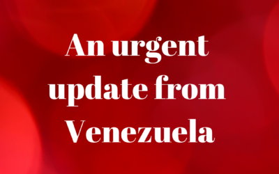 An urgent update from Venezuela