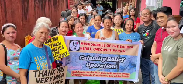 A video message from the MSC Centre for the Poor, Philippines