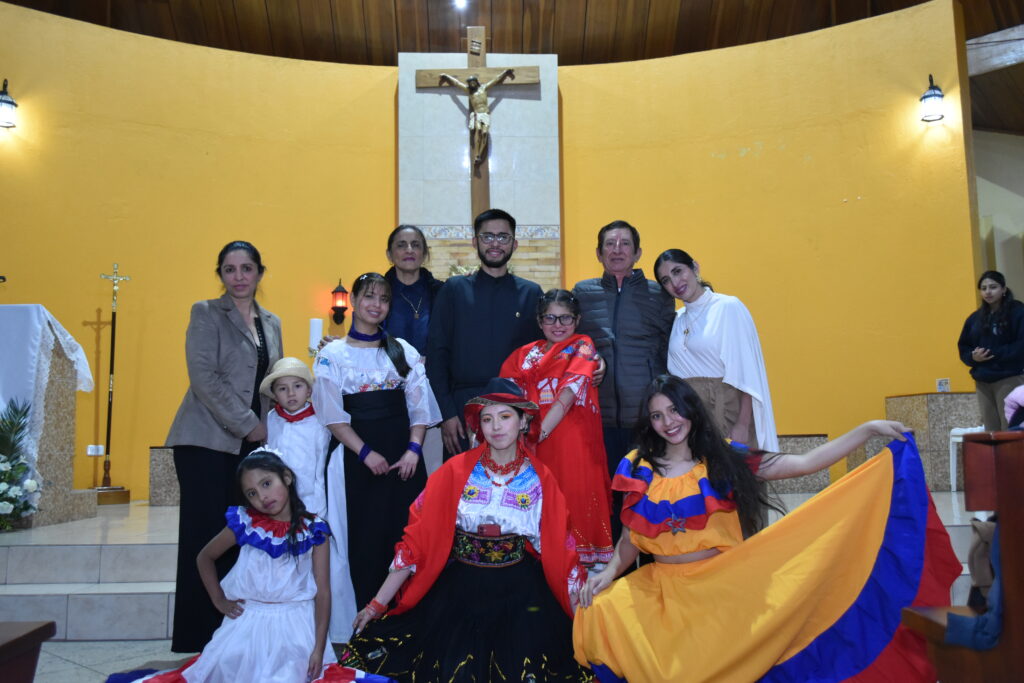 Fr Diego celebrates his ordination as a Missionary of the Sacred Heart on our Ecuador mission, August 2026.