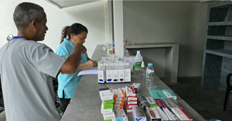 Inventorying and preparing pharmaceutical donations for patients. (Update from MSC Venezuela Earthquake Response: September 2026)