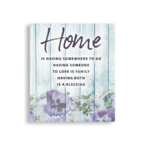 Home plaque