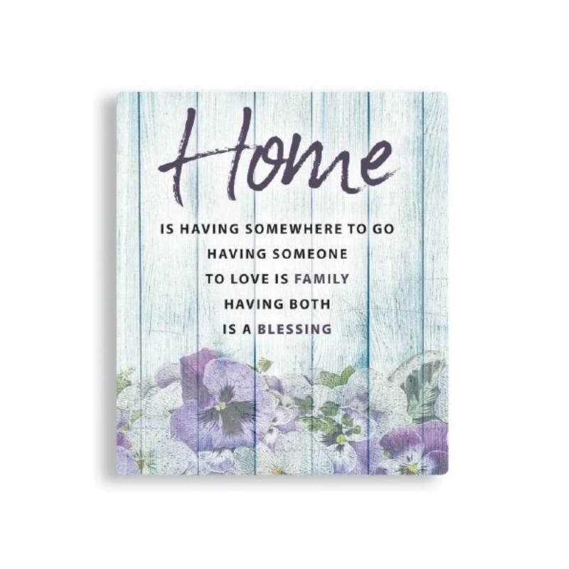 Home plaque
