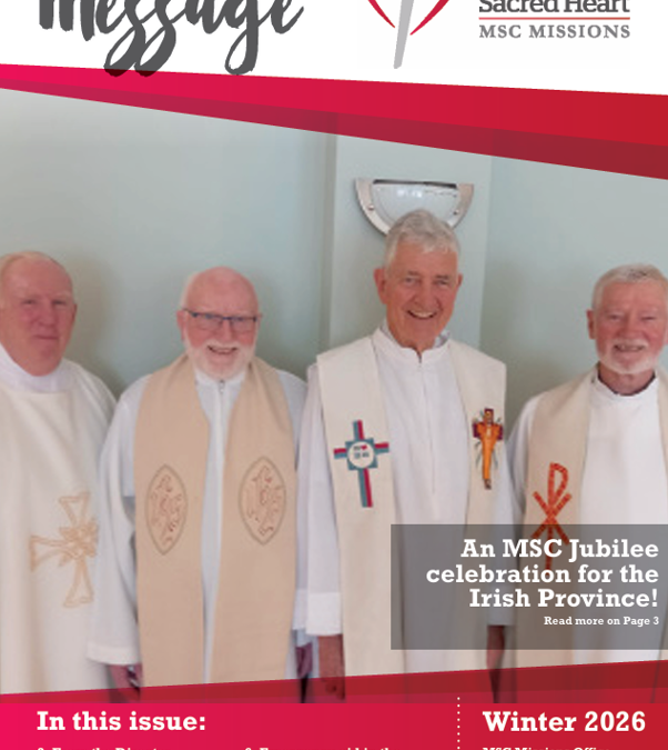The MSC Message: Winter 2026